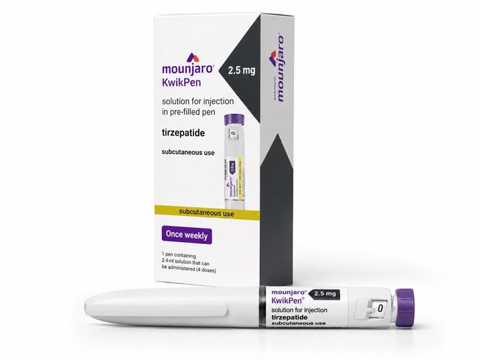 Mounjaro (tirzepatide) once-weekly weight-loss injection pen